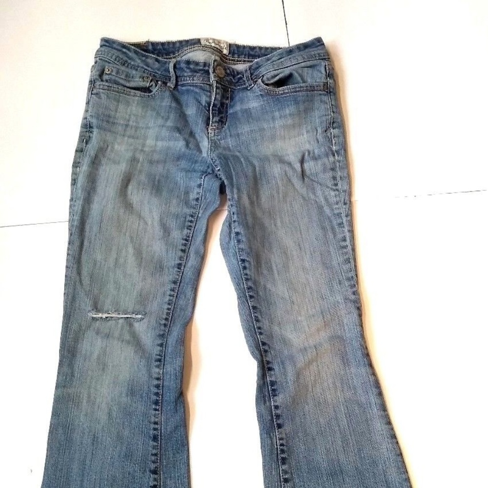 AEROPOSTALE HAILEY FLARE WOMAN' S SIZE 5/6 Reg blu
